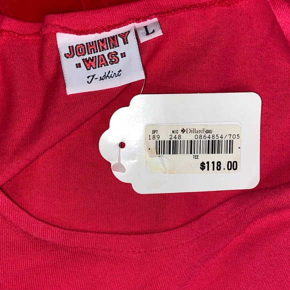 Vintage JOHNNY WAS  Dress  Large - Picture 2 of 5